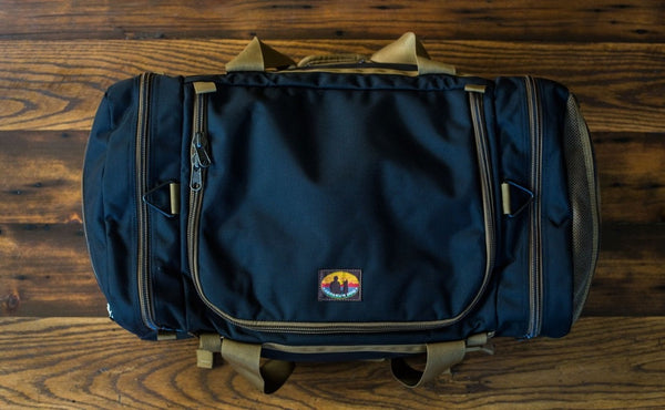 The Large Skookum Dog Road Duffel in Black 1050 Ballistic.